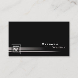 フローティンコーナーモノグラムキューブモダンのカスタム色 名刺