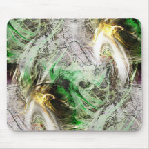 フローティ素朴ンググリーンとイエローインクの下のテクスチャ