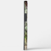 フローティ素朴ンググリーンとイエローインクの下のテクスチャ Case-Mate iPhoneケース (裏面 / 右)