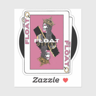 フロートクイーンステッカー シール