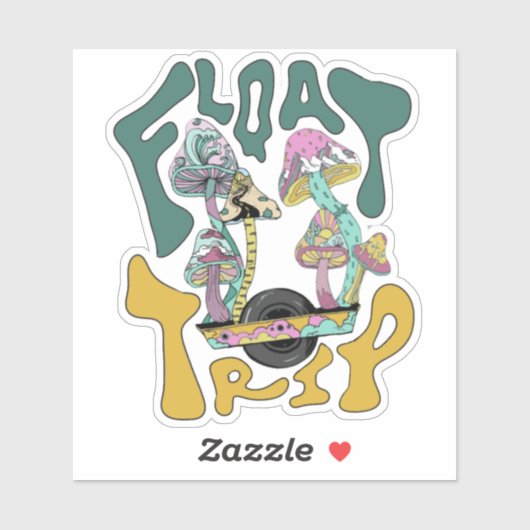 フロートトリップステッカー シール (シート)