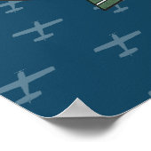 フロートプレーン航空荒野アドベンチャー ポスター (角)