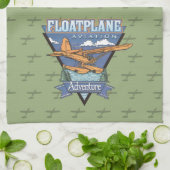 フロートプレーン 航空アドベンチャー キッチンタオル (折り畳み)