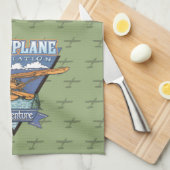 フロートプレーン 航空アドベンチャー キッチンタオル (四つ折り)