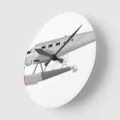 フロート上のビーチモデル18 ラウンド壁時計 (傾斜)