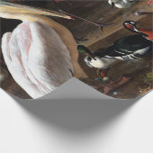 フロート羽毛メルキオール・ドーンデコーター ラッピングペーパー (角)