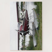 フロート飛行機、レイクフード、アンカレッジ、アラスカ、米国16 ジグソーパズル (縦)