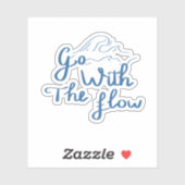 フローハンドレット引用文で行く シール (シート)