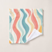 フローパステル バスタオルセット (ウォッシュタオル)