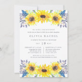 フローフィールドバルミツワー招待状 招待状 (正面)