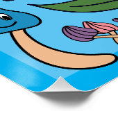 フローポスターで成長する ポスター (コーナー)