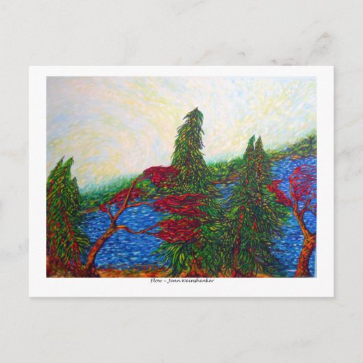 フローポストカード ポストカード (正面)