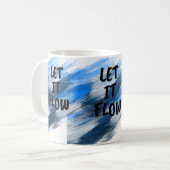 フローマグカップ – すべてのsipで穏やかなエネルギー コーヒーマグカップ (正面左)