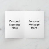 フローラあいさつ、標準の白い封筒が含まれる カード (内部)