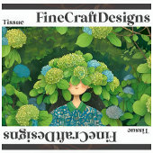 フローラあじさい帽子おもしろいガーデンデコペ離れ146 薄葉紙