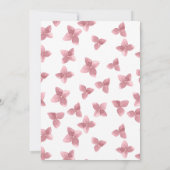 フローラあじさい熱気球ベビーシャワー | 招待状 (裏面)