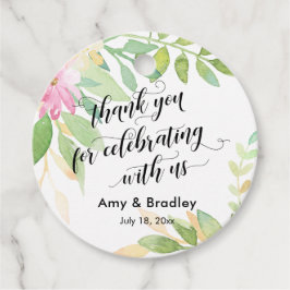 フローラありがとう祝お世話になっております フェイバータグ