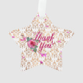 フローラありがとう オーナメント (裏面)