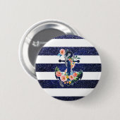 フローラいかりの背ストライプの景 缶バッジ (正面&裏面)