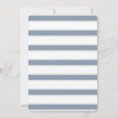 フローラいかりダスティブルーホワイト結婚ズ 招待状 (裏面)