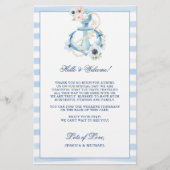 フローラいかりビーチ結婚式ウェルカムの日程 (正面)