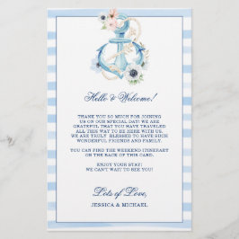 フローラいかりビーチ結婚式ウェルカムの日程