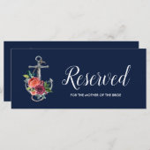 フローラいかり |ネイビー秋結婚の予約サイン (正面/裏面)