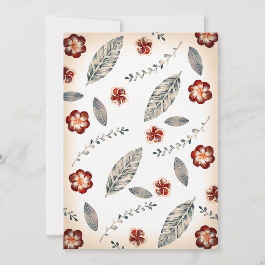 フローラいかり-ビーチ卒業パーティー 招待状 (裏面)