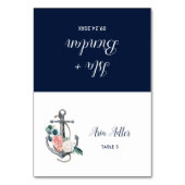 フローラいかり |夏結婚の護衛カード テーブルナンバー (正面)