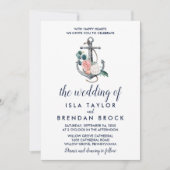 フローラいかり 夏結婚の 招待状 (正面)