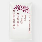 フローラいらっしゃい。グラード。ベビーバナー | カスタムデコール 横断幕 (縦)