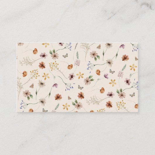 フローラおむつラッフルエンクロージャカード エンクロージャーカード (裏面)