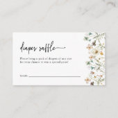 フローラおむつラッフル エンクロージャーカード (正面)