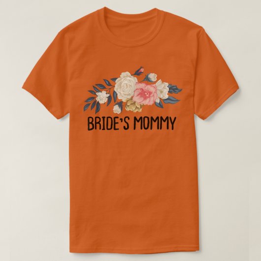 フローラおもしろいの嫁のママ Tシャツ (デザイン正面)