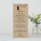 フローラおもしろいの猫が大好きなラップメニューカード メニュー (スタンド正面)