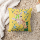 フローラおもしろいキリン クッション (ブランケット)