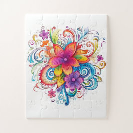 フローラおもしろいジグソーパズル ジグソーパズル