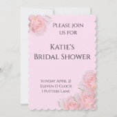 フローラおもしろいブライダルシャワー招待状 招待状 (正面)