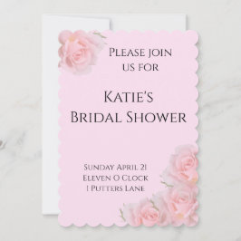 フローラおもしろいブライダルシャワー招待状 招待状