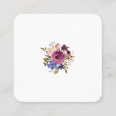 フローラおもしろい内向 スクエア名刺 (裏面)