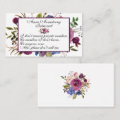 フローラおもしろい内向 名刺 (正面/裏面)