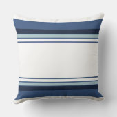 フローラおよびストライプリバーシブル クッション (裏面)