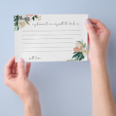 フローラお気に入りのと花嫁のカード チラシ (ハンドル)