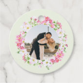 フローラお気に入りのフレーム写パーソナライズされた真 フェイバータグ (正面)