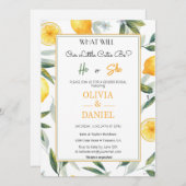 フローラお洒落かわいこちゃん性の表示 招待状 (正面/裏面)