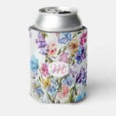 フローラお洒落と蝶 缶クーラー (缶裏面)