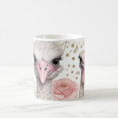 フローラお洒落エレガンスのダチョウ コーヒーマグカップ (中央)
