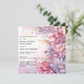 フローラお洒落オープンハウスブライダルシャワー 招待状 (スタンド正面)