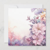 フローラお洒落オープンハウスブライダルシャワー 招待状 (裏面)