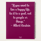 フローラお洒落グラフィティアートフラワーフラワー プランナー手帳 (裏面)